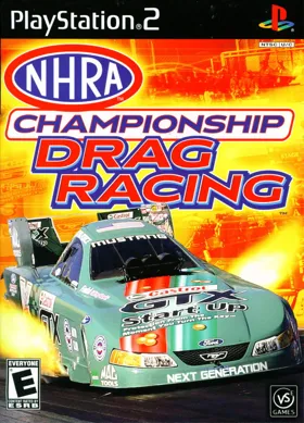 NHRA Championship Drag Racing box cover front